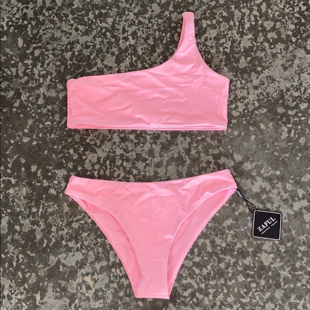Zaful One Strap Bikini